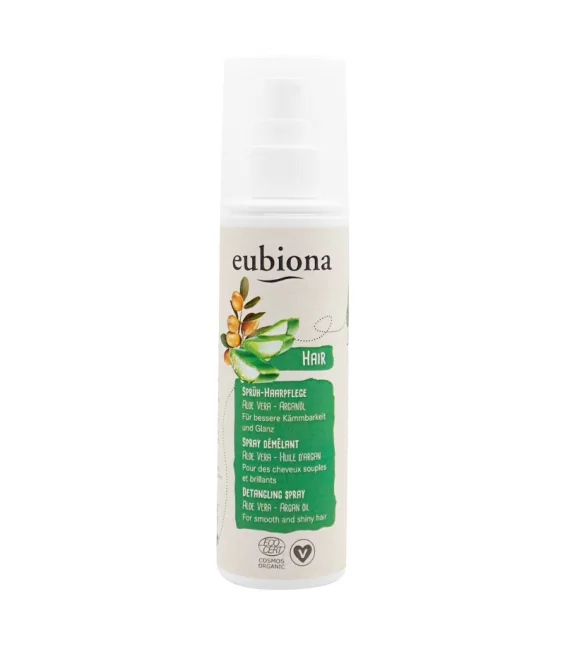 Spray démêlant BIO aloe vera & huile d'argan - 200ml - Eubiona