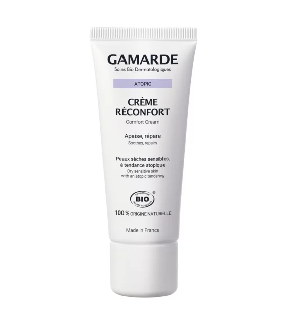 Crème réconfort BIO fleur de coton & eau thermale - 40g - Gamarde