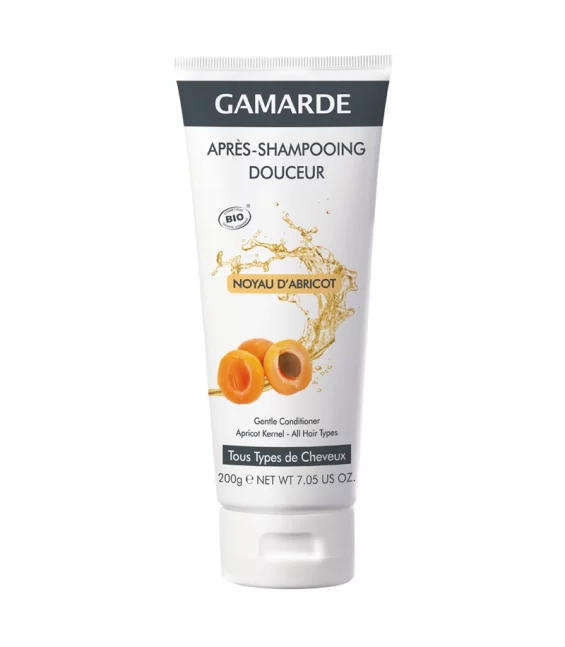 Après-shampooing douceur BIO abricot & eau thermale - 200g - Gamarde