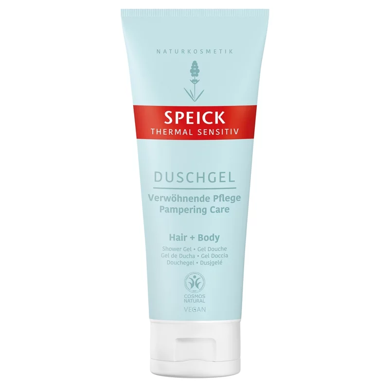 Gel douche soyeux naturel eau thermale & algues - 200ml - Speick