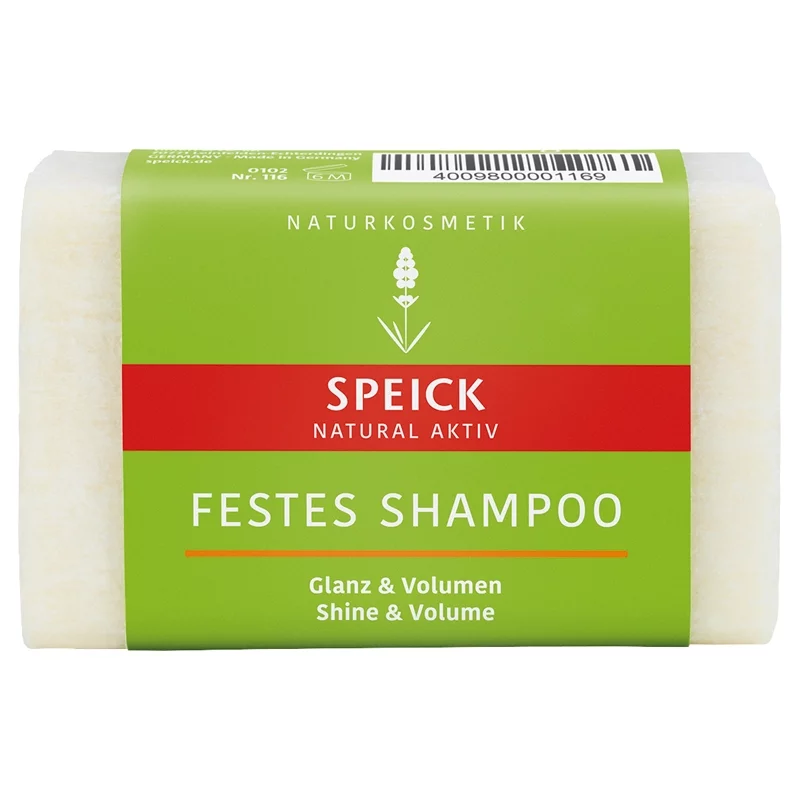 Shampooing solide brillance & volume naturel argan - 60g - Speick