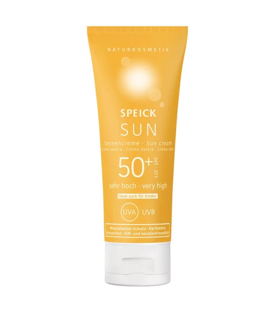 Crème solaire visage & corps naturelle IP 50+ grenade - 60ml - Speick
