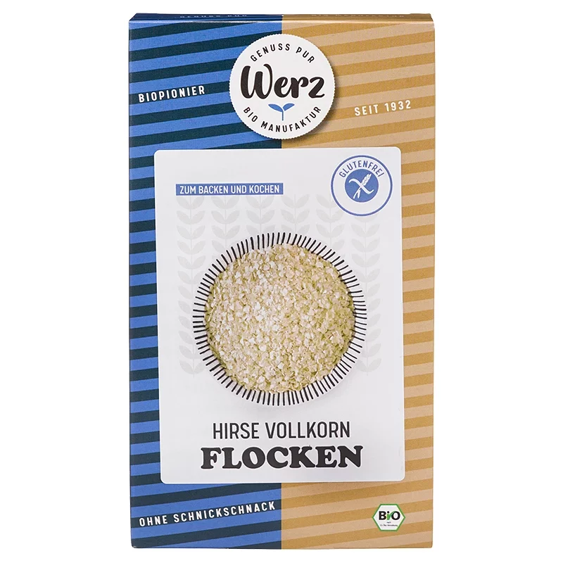 Flocons de millet complet BIO - 250g - Werz