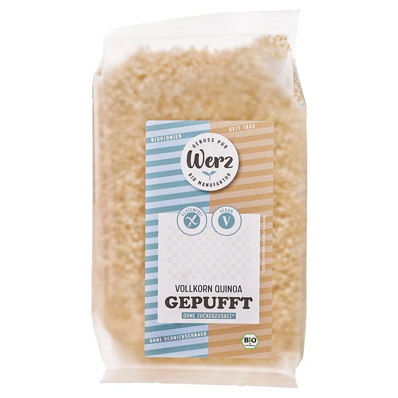 Quinoa complet soufflé BIO - 125g - Werz