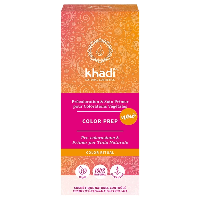 Précoloration Color Prep BIO Senna & Cassia - 100g - Khadi