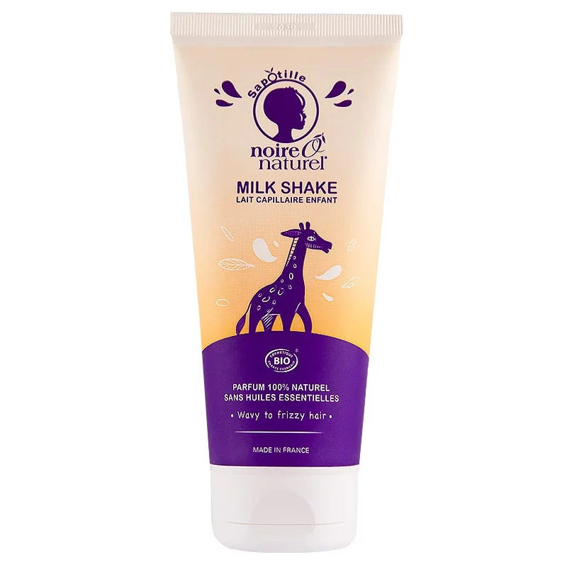 Lait capillaire enfant Milk Shake BIO aloe & mélisse - 200ml - Noireônaturel