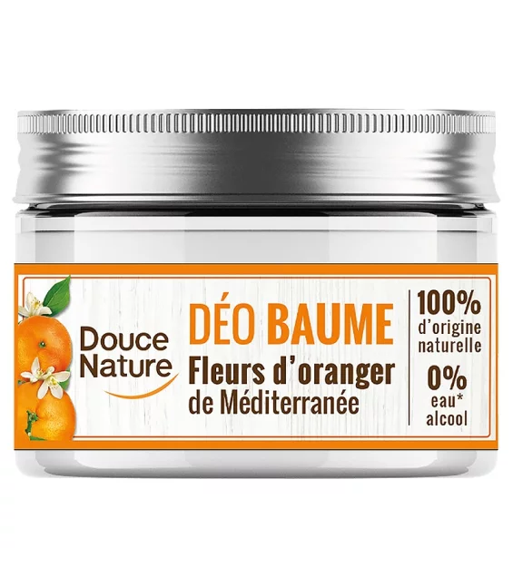 Déodorant baume BIO fleur d'oranger - 50g - Douce Nature