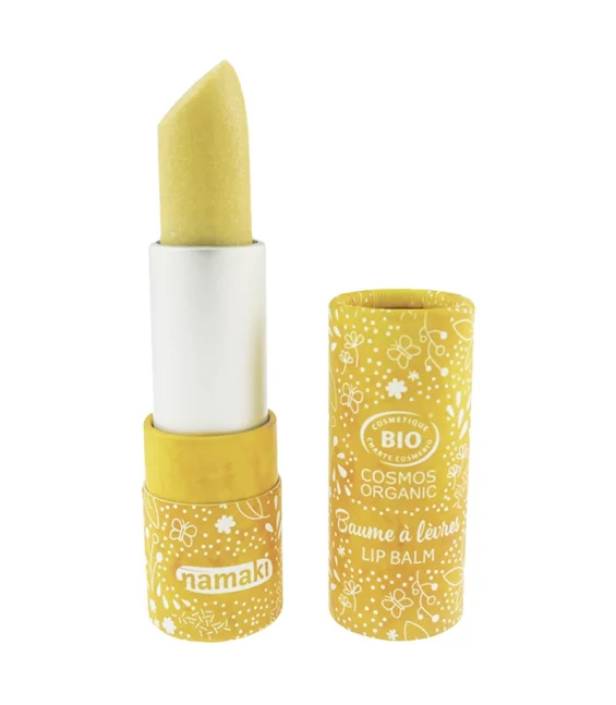 Baume à lèvres brillant nacré BIO Vanille - Namaki