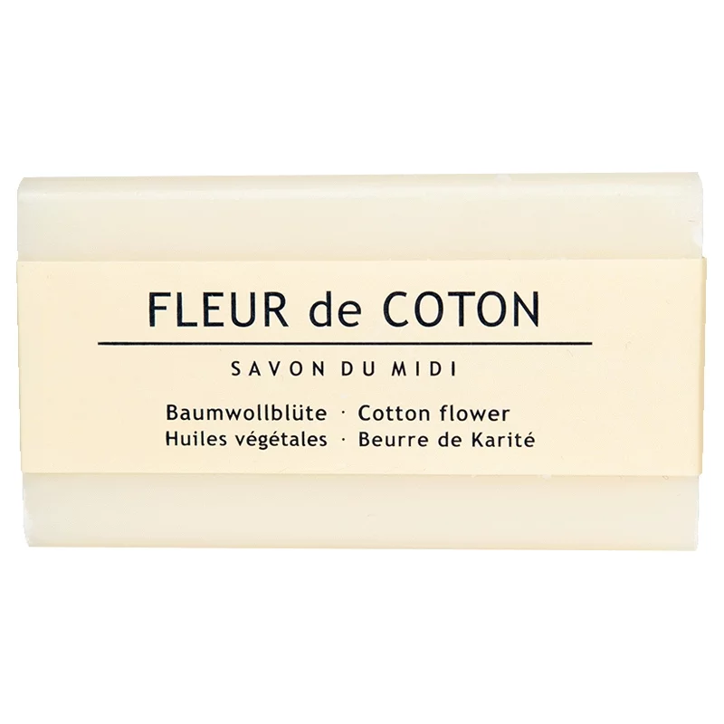 Seife Karité & Baumwollblüten - 100g - Savon du Midi