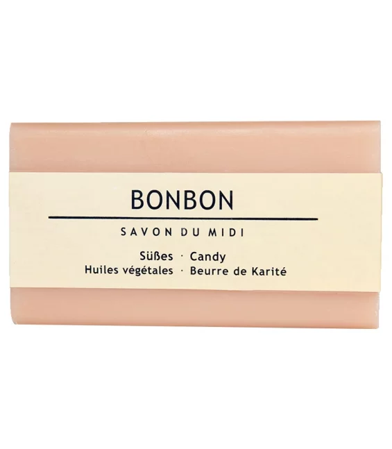 Savon au beurre de karité & bonbon - 100g - Savon du Midi