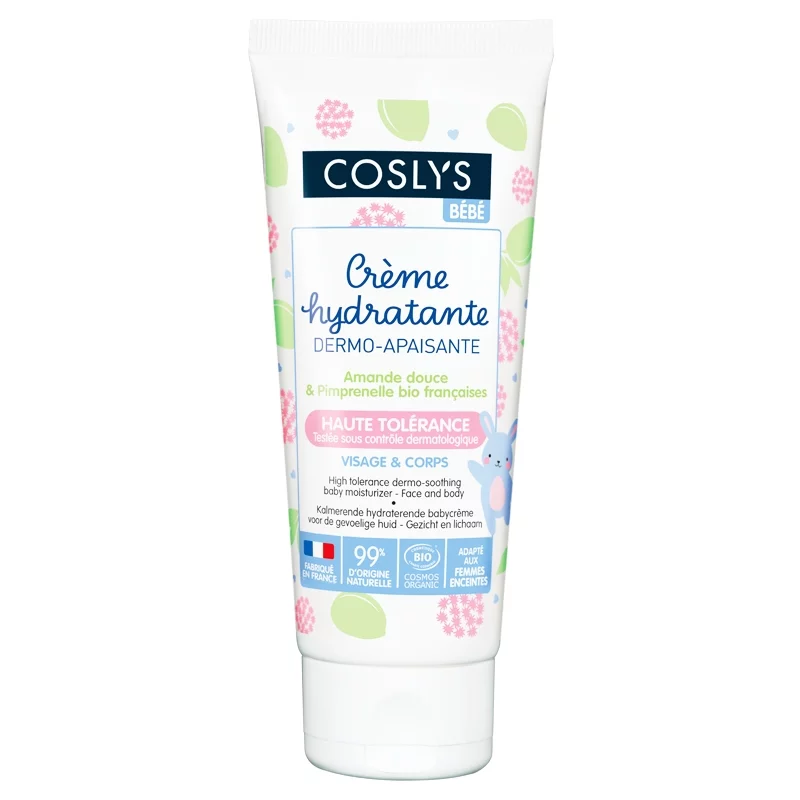 Crème hydratante bébé BIO pimprenelle - 75ml - Coslys