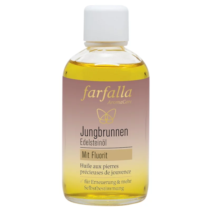 BIO-Edelsteinöl Jungbrunnen - 100ml - Farfalla