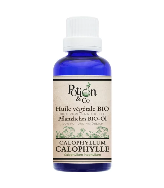 Huile végétale de calophylle BIO - 50ml - Potion & Co