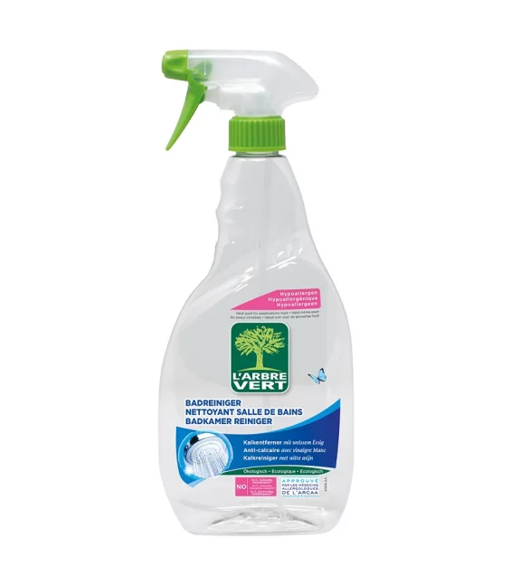 Nettoyant salle de bains vinaigre blanc écologique - 740ml - L'Arbre Vert