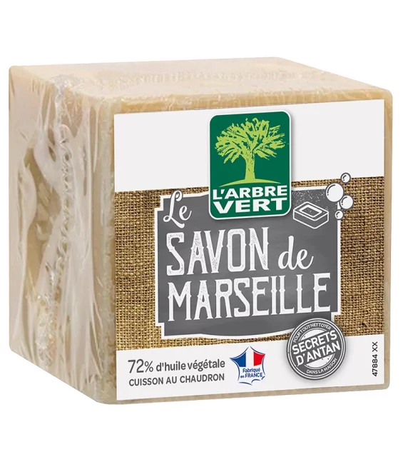 Savon de Marseille écologique - 300g - L'Arbre Vert