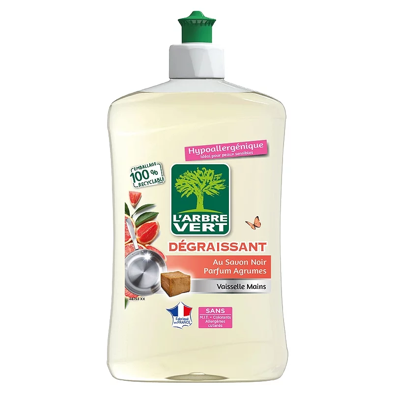 Ökologisches Geschirrspülmittel Entfettend Zitrus - 500ml - L'Arbre Vert