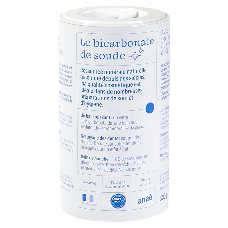 Kosmetisches Natrium-Bicarbonat - 500g - Anaé