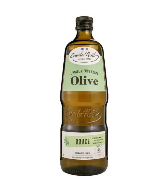 Huile d'olive douce vierge extra BIO - 1l - Emile Noël