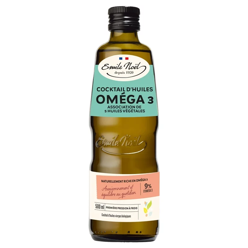 BIO-Omega 3 Öl - 500ml - Emile Noël