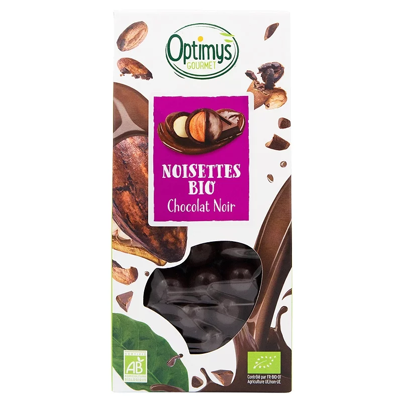 Délice noisette & chocolat noir BIO - 150g - Optimys