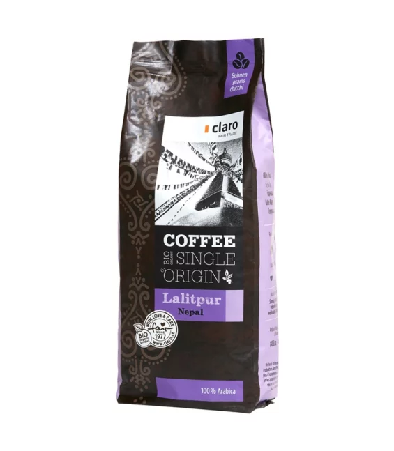 Café BIO en grains Lalitpur - 500g - Claro