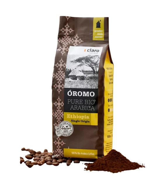 BIO-Kaffee gemahlen Óromo - 250g - Claro