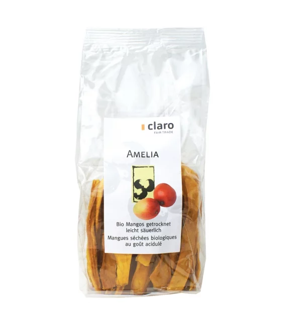 Mangues séchées BIO au goût acidulé Amelia - 150g - Claro