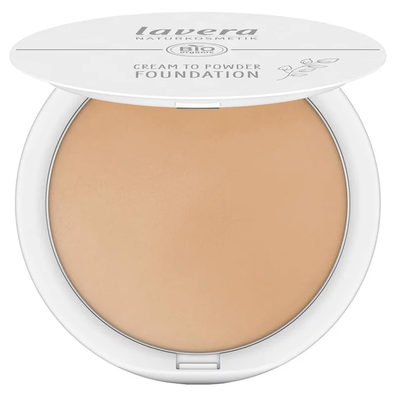 Pudrige BIO-Foundation Creme N°02 Tanned - 10,5g - Lavera