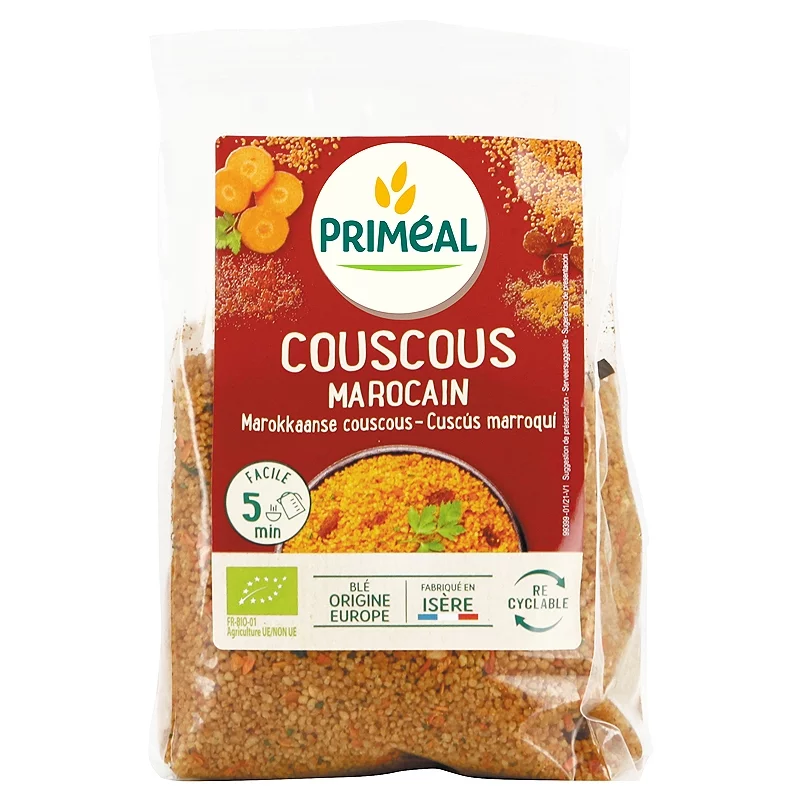 Couscous marocain BIO - 300g - Priméal