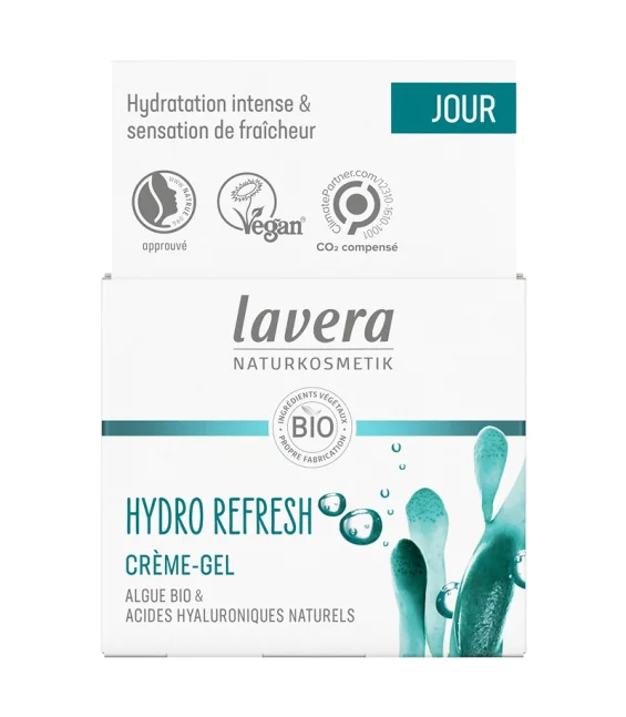Crème-gel BIO algue & acide hyaluronique - 50ml - Lavera