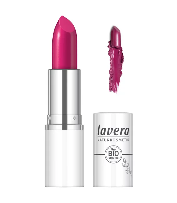 BIO-Lippenstift Cream Glow N°08 Pink Universe - 4,5g - Lavera