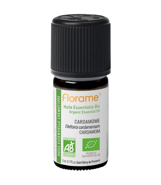 Huile essentielle de Cardamome BIO - 5ml - Florame