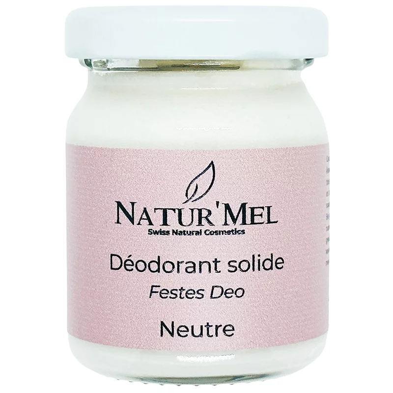 Déodorant baume Le Neutre naturel sans huile essentielle - 50ml - Natur'Mel