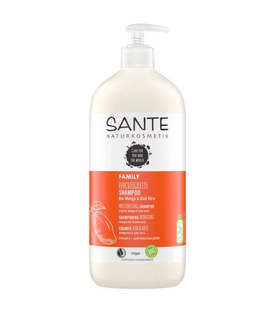 Family Feuchtigkeits BIO-Shampoo Mango & Aloe Vera - 950ml - Sante