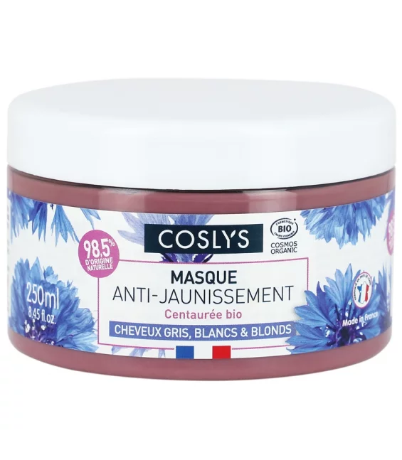 Masque anti-jaunissement BIO centaurée - 250ml - Coslys