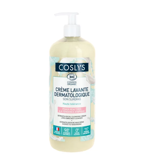Crème lavante dermatologique BIO amande - 1l - Coslys