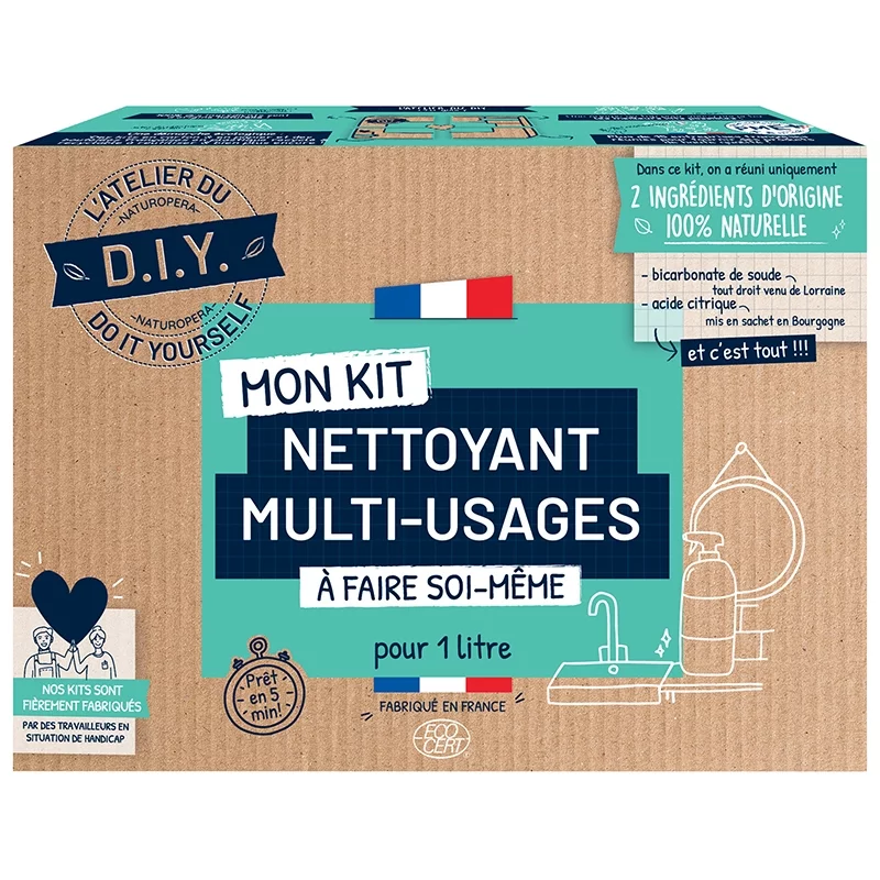 Mon kit nettoyant multi-usages à faire soi-même - L'Atelier du DIY