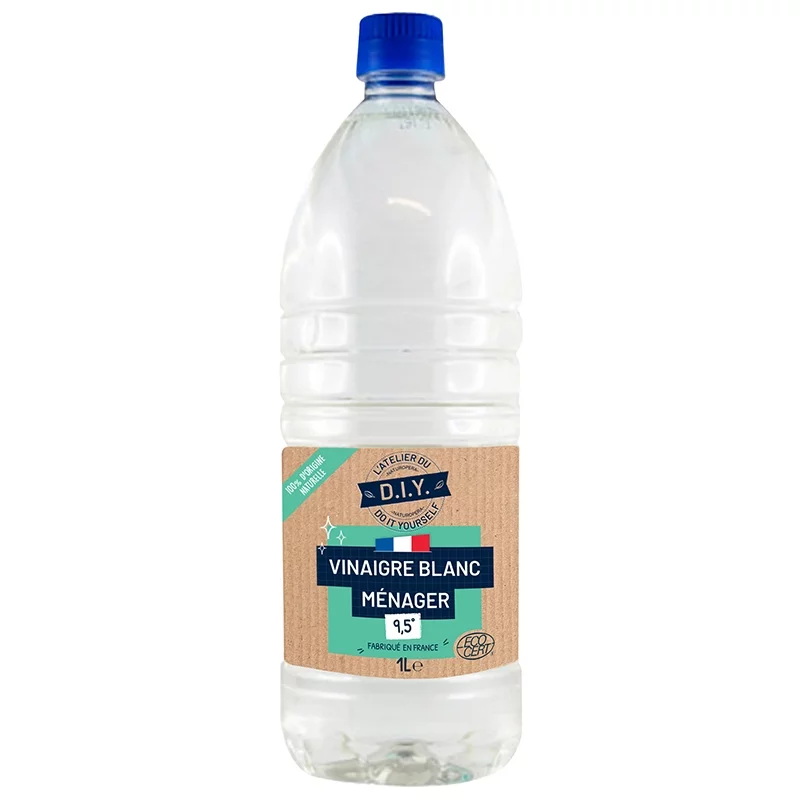 Weisser Alkoholessig 9,5% - 1l - L'Atelier du DIY