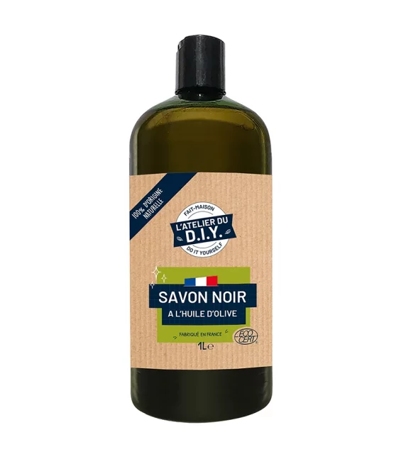 Savon noir liquide à l'huile d'olive L'Atelier du DIY 1l