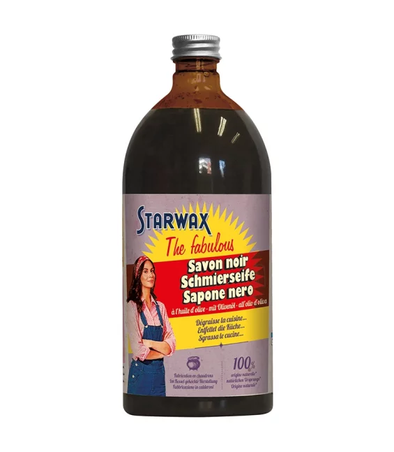 Savon noir liquide huile d'olive  - 1l - Starwax The fabulous