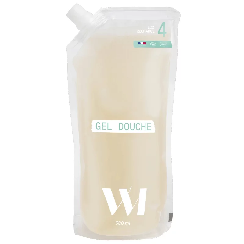 Recharge Gel douche BIO mimosa & cèdre - 580ml - What Matters