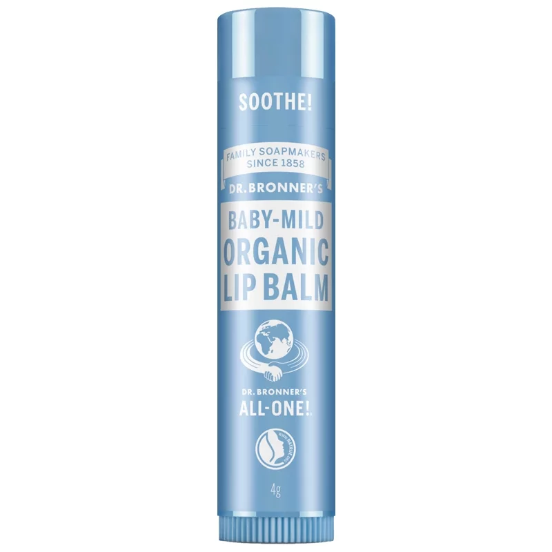 Lippenbalsam BIO ohne Parfüm - 4g - Dr. Bronner's