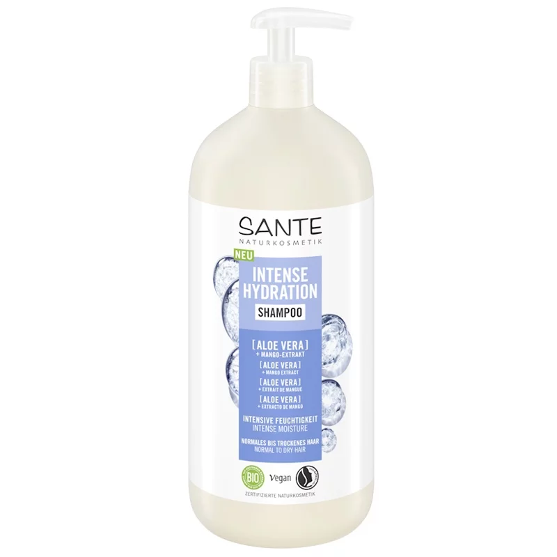 Shampoo BIO Intensive Feuchtigkeit Aloe Vera & Mango - 950ml - Sante