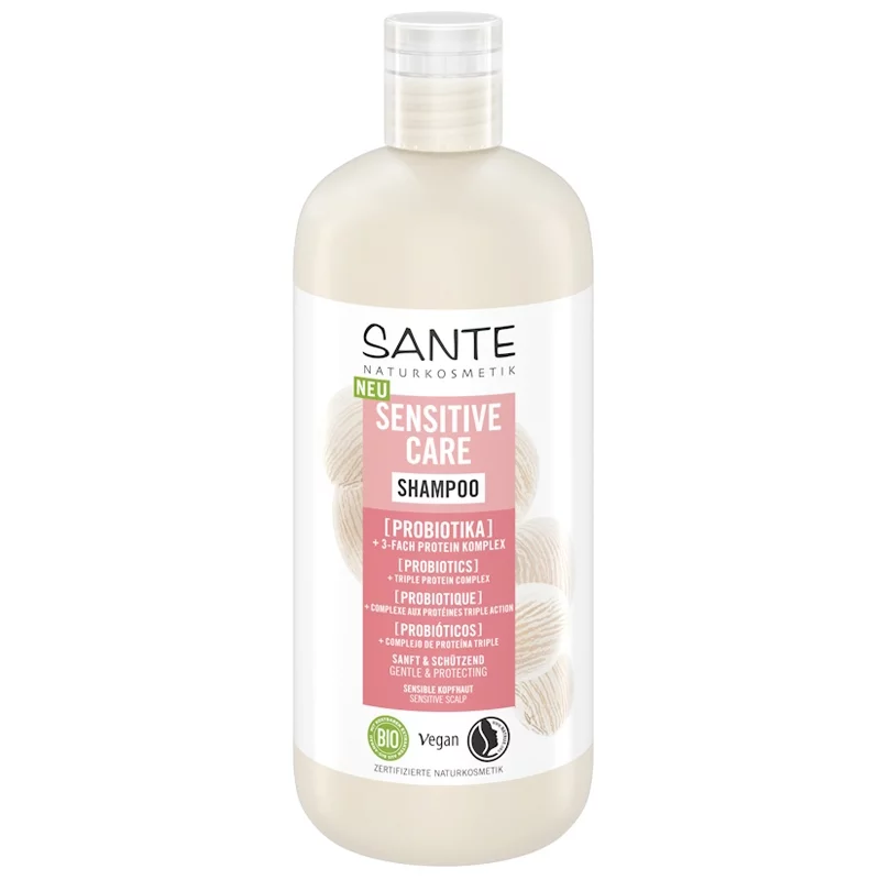 Shampoing cuir chevelu sensible BIO probiotiques - 500ml - Sante