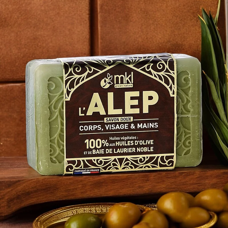 Aleppo-Seife Oliven & Lorbeer - 120g - MKL Green Nature