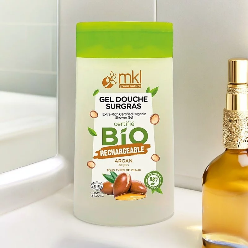 Gel douche BIO argan - 200ml - MKL Green Nature