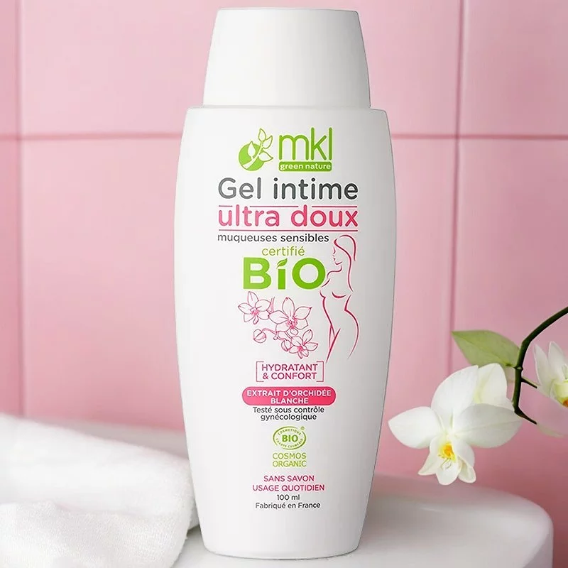 Gel hygiène intime ultra doux BIO orchidée - 100ml - MKL Green Nature