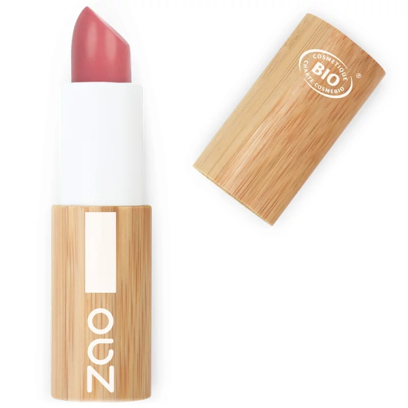 Baume à lèvres color & repulp Rose nude N°485 BIO - 3,5g - Zao