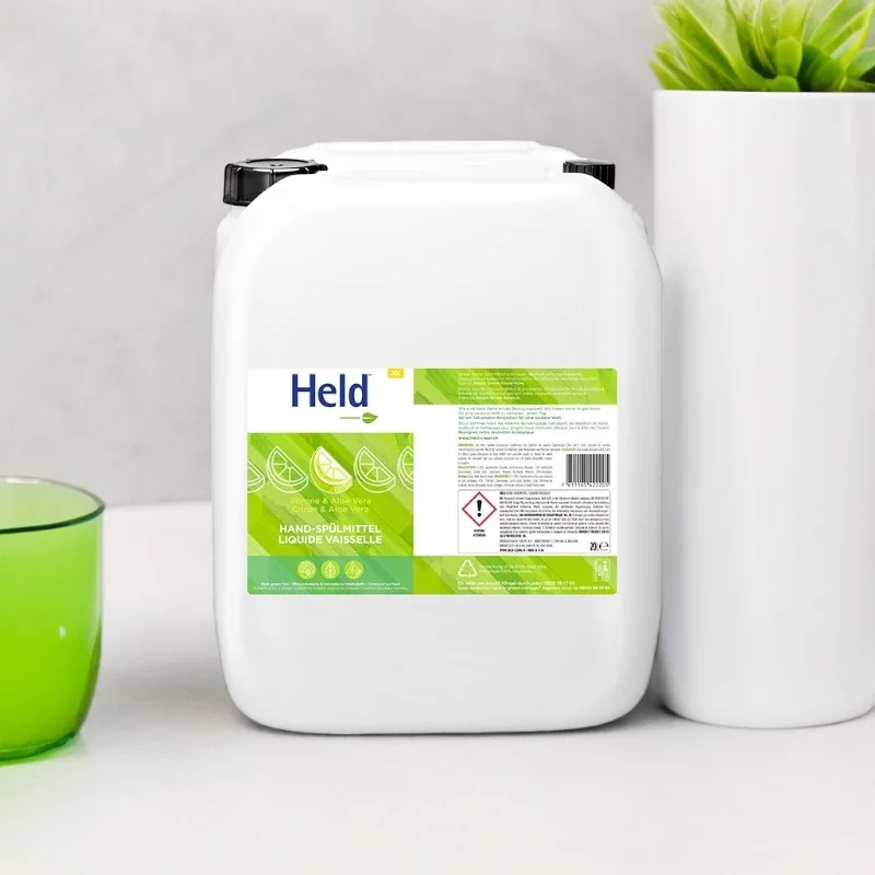 Liquide vaisselle écologique citron & aloe vera - 20l - Held