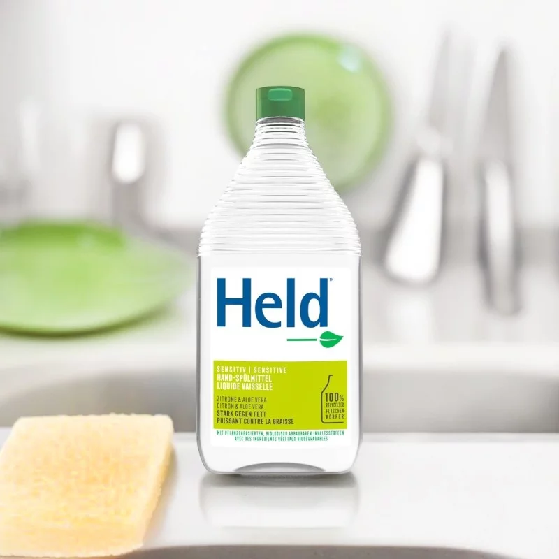 Ökologisches Geschirrspülmittel Zitrone & Aloe Vera - 950ml - Held